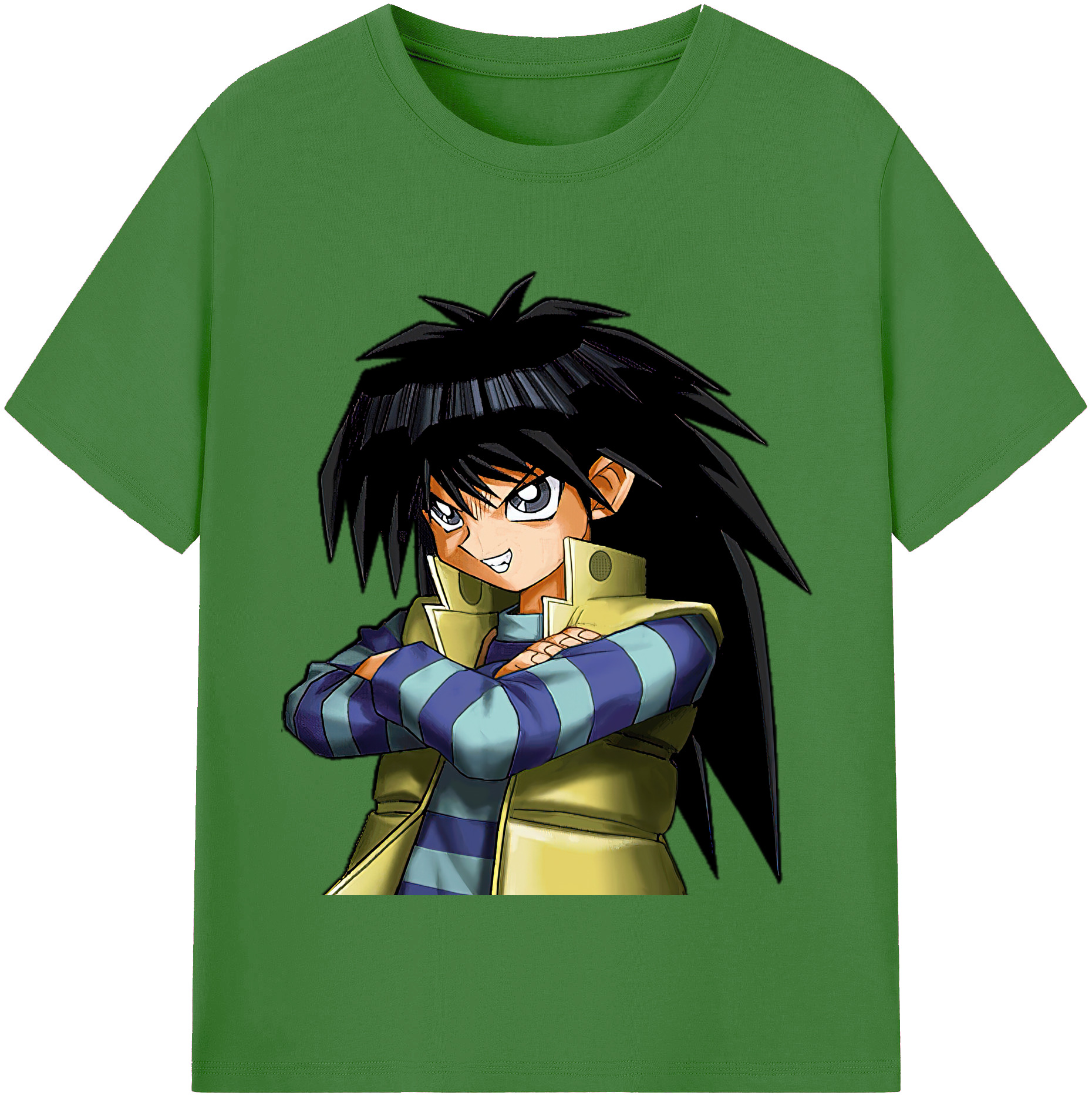 （画像用） 遊☆戯☆王 Yu-Gi-Oh! レディースカジュアルプリントTシャツ（綿100％）
